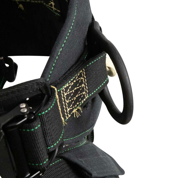 Arc Flash Wind & Tower Harness, 5 Positioning Dielectric D-Rings, Dielectric Quick-Connect Legs