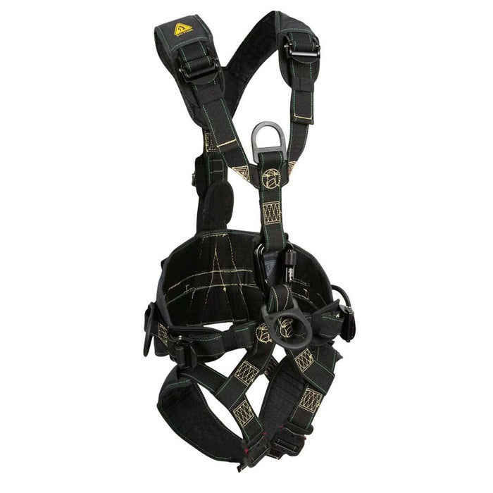 Arc Flash Wind & Tower Harness, 5 Positioning Dielectric D-Rings, Dielectric Quick-Connect Legs