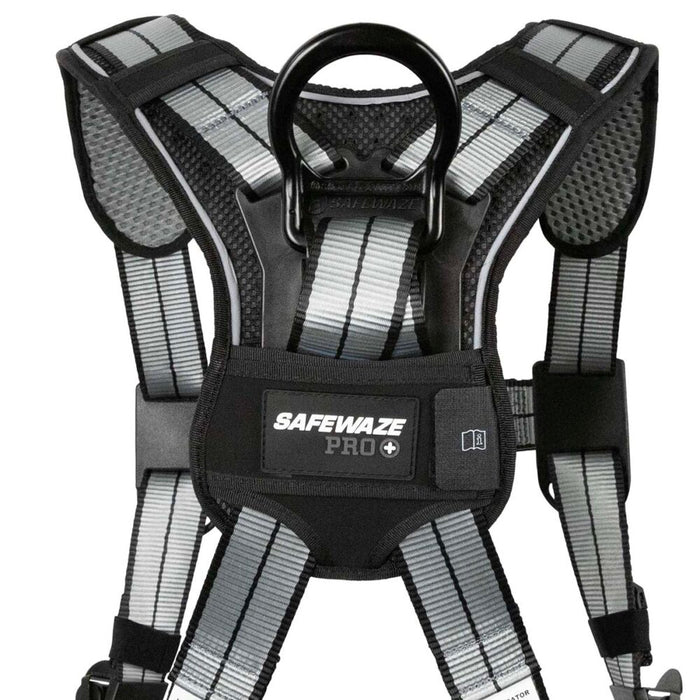 PRO+ Slate Tower Construction Harness w/Alum. 3D, Alum. Quick-Connect Chest, Aluminum Quick-Connect Legs, Tower Seat