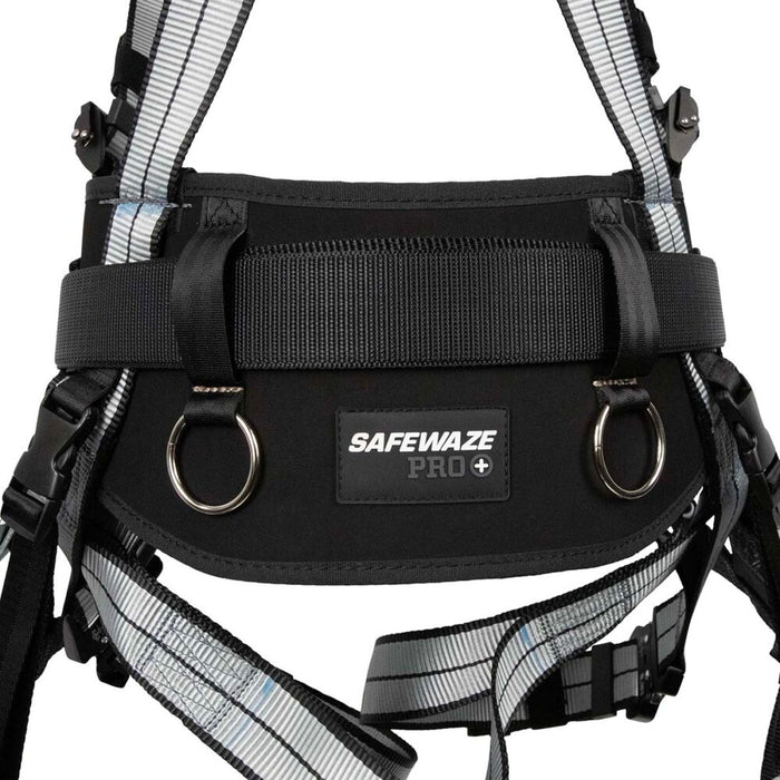 PRO+ Slate Tower Construction Harness w/Alum. 3D, Alum. Quick-Connect Chest, Aluminum Quick-Connect Legs, Tower Seat