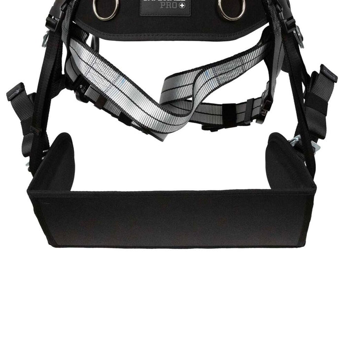 PRO+ Slate Tower Construction Harness w/Alum. 3D, Alum. Quick-Connect Chest, Aluminum Quick-Connect Legs, Tower Seat