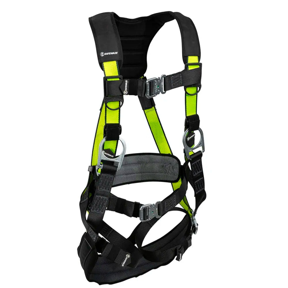 PRO Confined Space Full Body Harness, Fixed Dorsal D-Ring, Side Positi ...