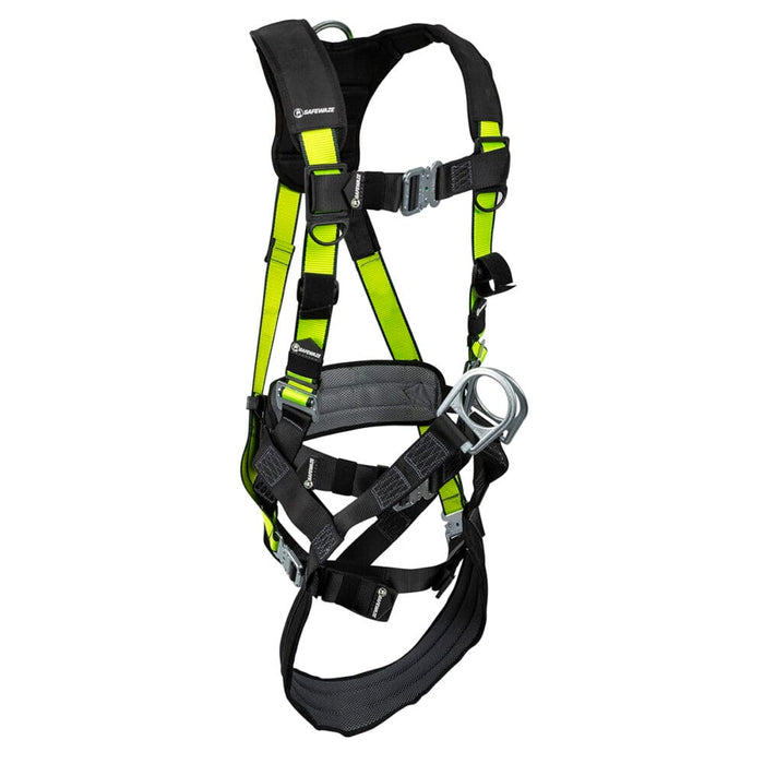 PRO Confined Space Full Body Harness, Fixed Dorsal D-Ring, Side Positioning D-Rings, Quick Connect Chest & Legs