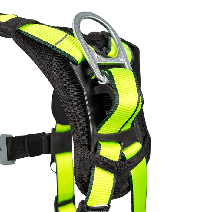 PRO Confined Space Full Body Harness, Fixed Dorsal D-Ring, Side Positioning D-Rings, Quick Connect Chest & Legs