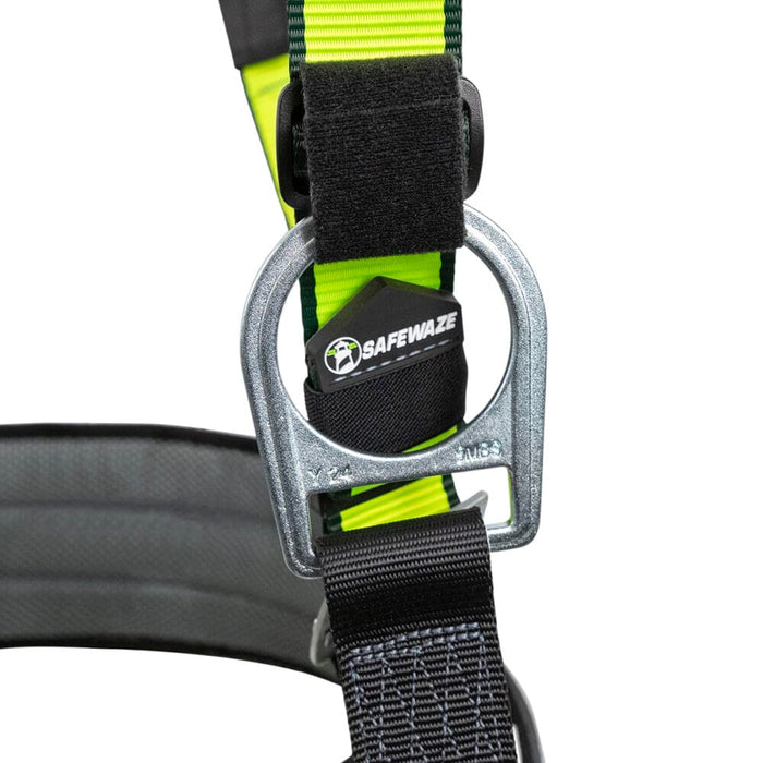 PRO Confined Space Full Body Harness, Fixed Dorsal D-Ring, Side Positioning D-Rings, Quick Connect Chest & Legs