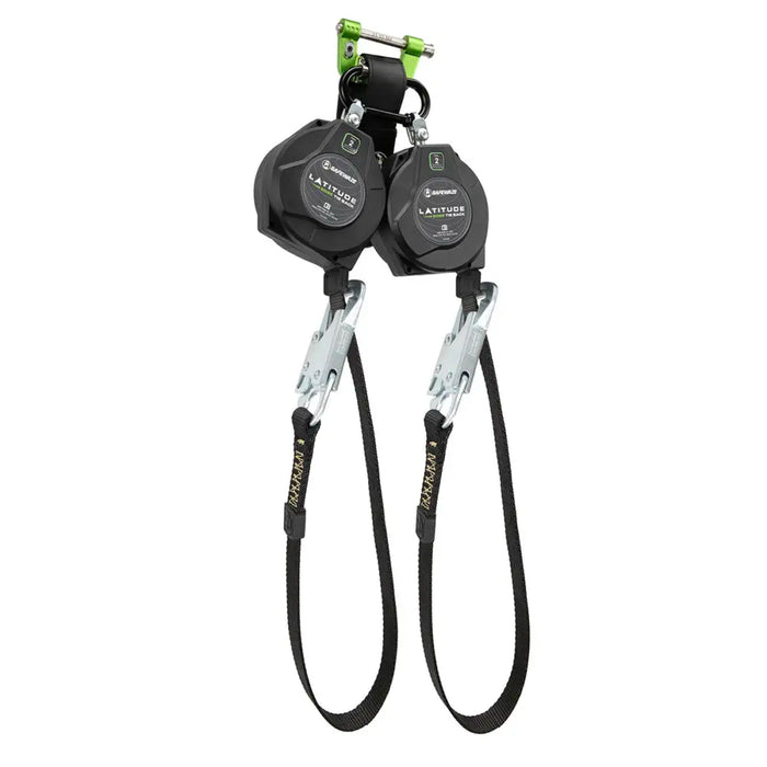 Latitude Edge Class 2 Personal Tie-Back 8′ Dual Cable SRL: Tie-Back w/ Steel Snap Hooks