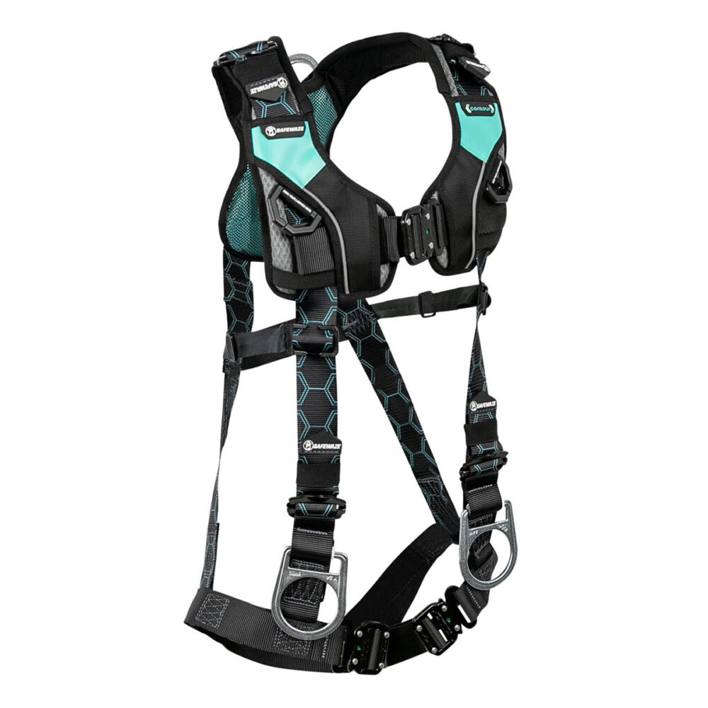Contour Full Body Harness, Fixed Dorsal D-ring, Side Positioning D-rin ...