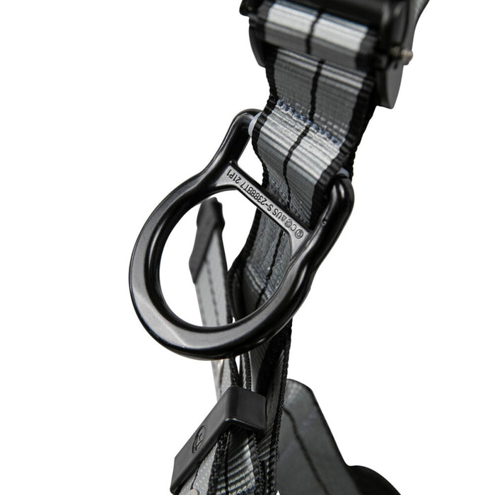 PRO+ Slate Full Body Retrieval Harness, Aluminum Dorsal D-ring w/Integrated SRL Channel, Aluminum Shoulder Retrieval D-Rings
