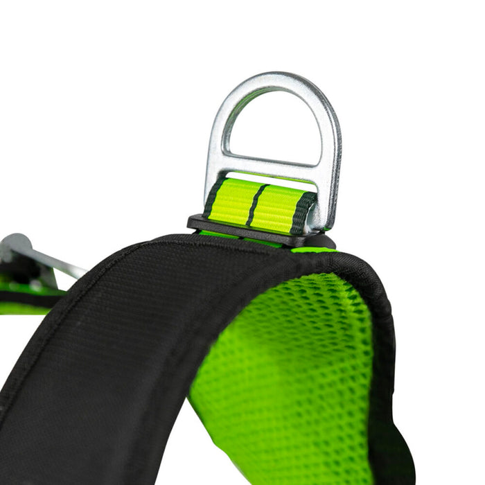 PRO+ Full Body Retrieval Harness, Dorsal D-ring w/Integrated SRL Channel, Shoulder Retrieval D-Rings, Front D-Ring