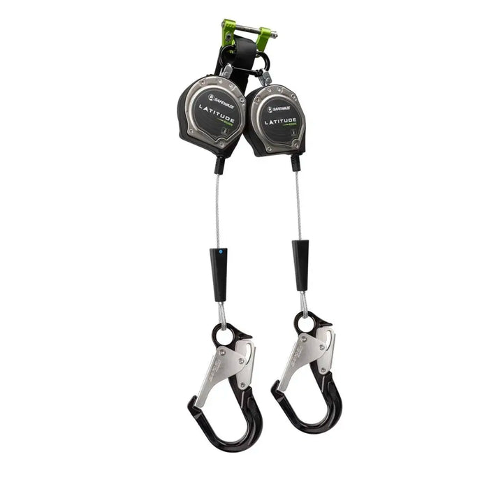 Latitude Edge Class 2 Personal SRL, 6' Dual Leg Cable, Hook Options