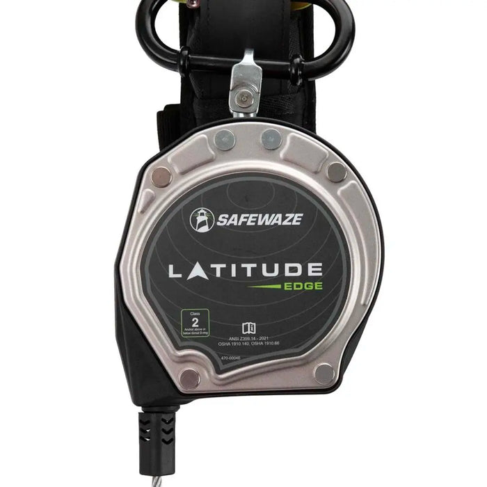 Latitude Edge Class 2 Personal SRL, 6' Single Leg Cable, Hook Options