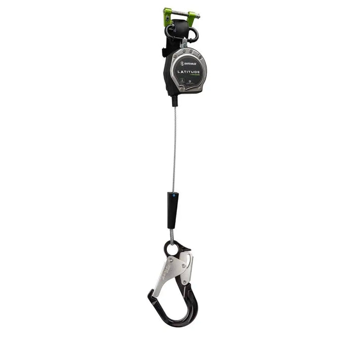 Latitude Edge Class 2 Personal SRL, 6' Single Leg Cable, Hook Options