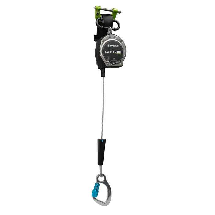 Latitude Edge Class 2 Personal SRL, 6' Single Leg Cable, Hook Options