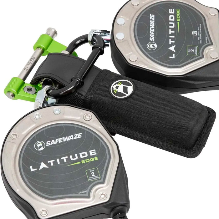 Latitude Edge Class 2 Personal SRL, 6' Dual Leg Cable, Hook Options