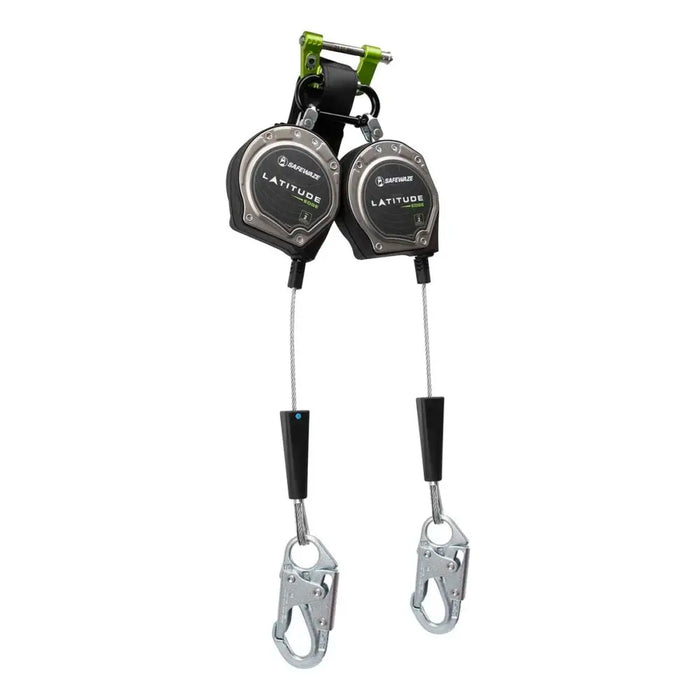 Latitude Edge Class 2 Personal SRL, 6' Dual Leg Cable, Hook Options