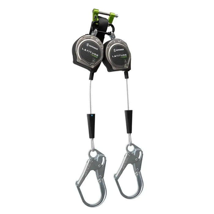 Latitude Edge Class 2 Personal SRL, 6' Dual Leg Cable, Hook Options