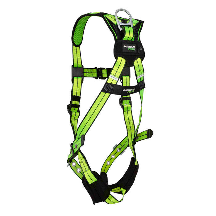 PRO+ No-Tangle Single D-Ring Harness w/ Grommet Leg Straps