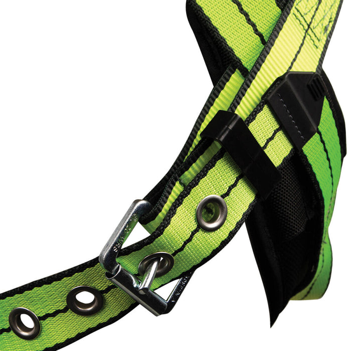 PRO+ No-Tangle Single D-Ring Harness w/ Grommet Leg Straps