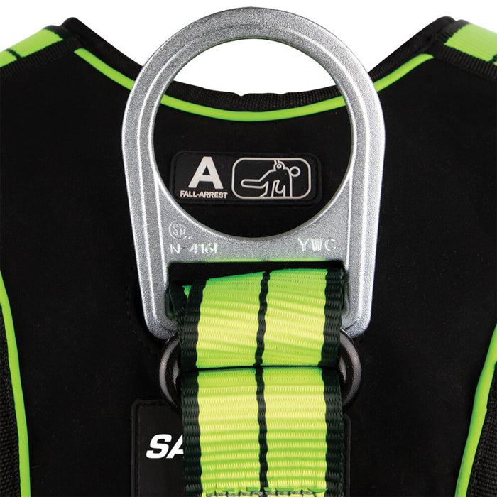 PRO+ No-Tangle Single D-Ring Harness w/ Grommet Leg Straps
