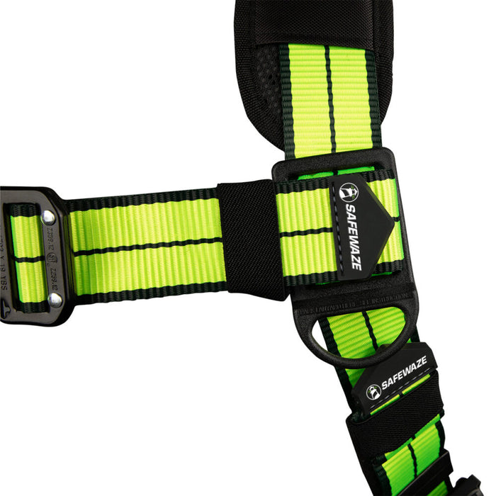 PRO+ No-Tangle Single D-Ring Harness w/ Grommet Leg Straps
