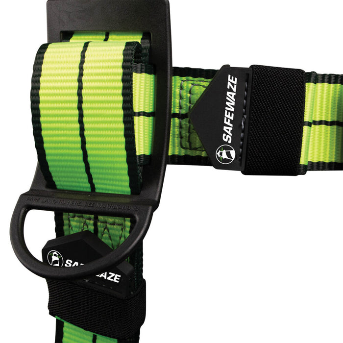 PRO+ No-Tangle Full Body Harness: Dorsal D-Ring, Quick-Connect Chest, Front D-ring, Quick-Connect Legs