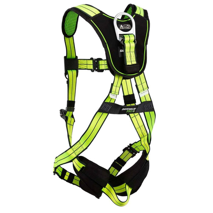 PRO+ No-Tangle Single D-Ring Harness w/ Quick-Connect Chest & Leg Buckles