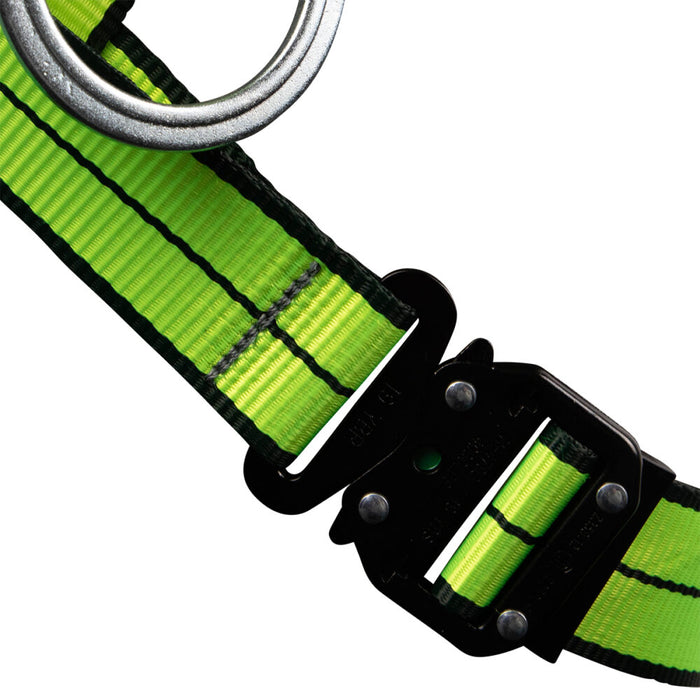 PRO+ Full Body Harness, Three-D-Ring Positioning, Quick-Connect Chest & Legs