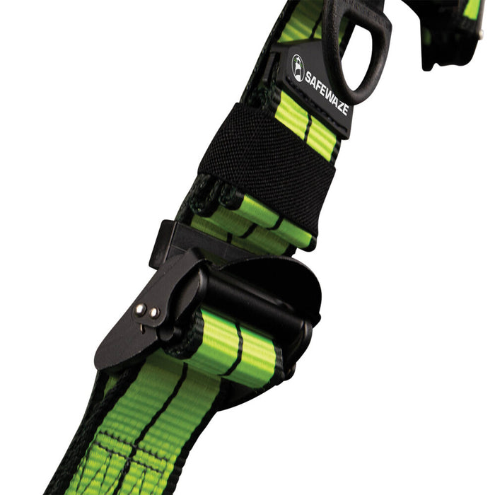 PRO+ Full Body Harness, Three-D-Ring Positioning, Quick-Connect Chest & Legs