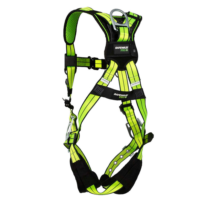 PRO+ No-Tangle Three-D-Ring Positioning Harness w/ Grommet Leg Straps