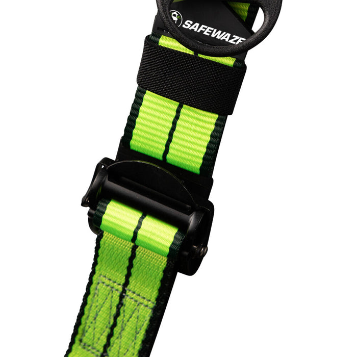 PRO+ No-Tangle Three-D-Ring Positioning Harness w/ Grommet Leg Straps