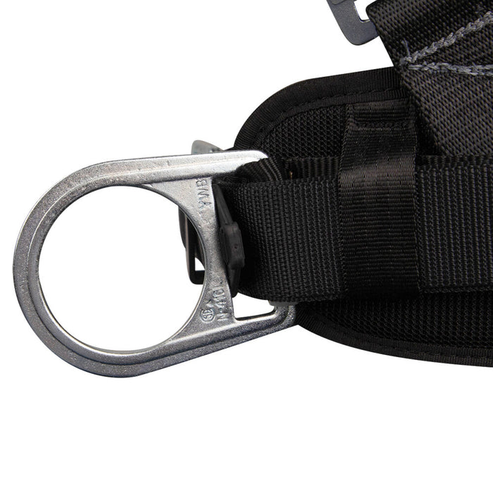 PRO Construction Harness: Dorsal D-ring, Side Positioning D-rings, Quick Connect Chest, Tongue Buckle Legs