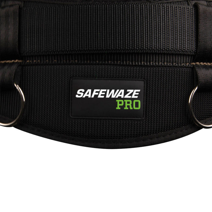 PRO Construction Harness: Dorsal D-ring, Side Positioning D-rings, Quick Connect Chest, Tongue Buckle Legs