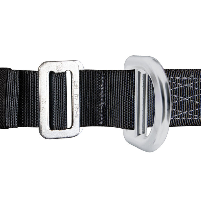 PRO No-Tangle Dorsal D-Ring Harness w/Grommet Leg Straps, Front D-Ring, Mating Buckle Chest