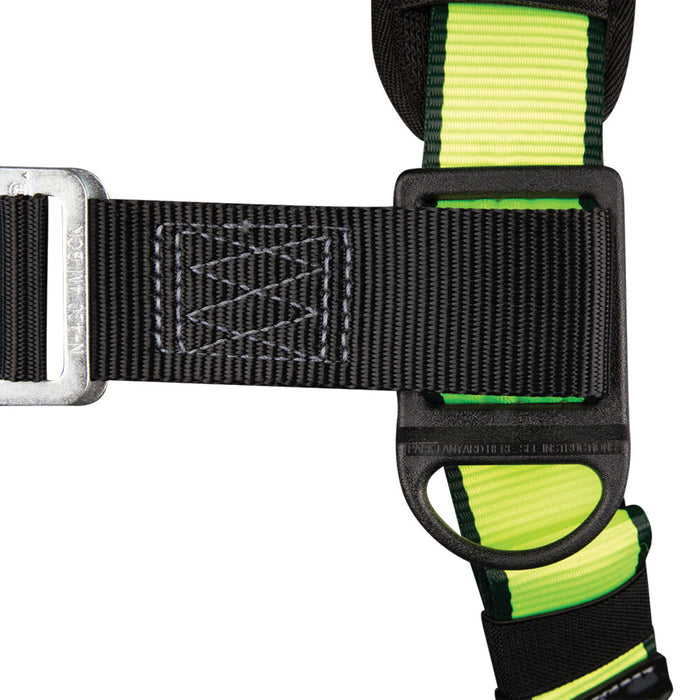PRO No-Tangle Single D-Ring Harness with Grommet Leg Straps