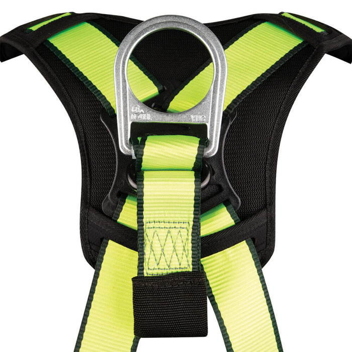 PRO No-Tangle Single D-Ring Harness with Grommet Leg Straps & Dorsal Link
