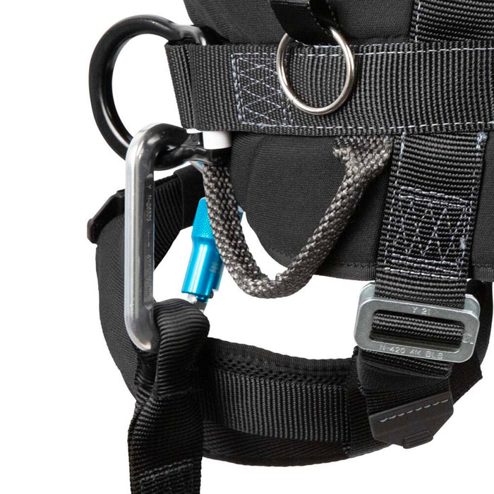 Wind & Tower Harness: 5D, Removable Seat, QC Legs