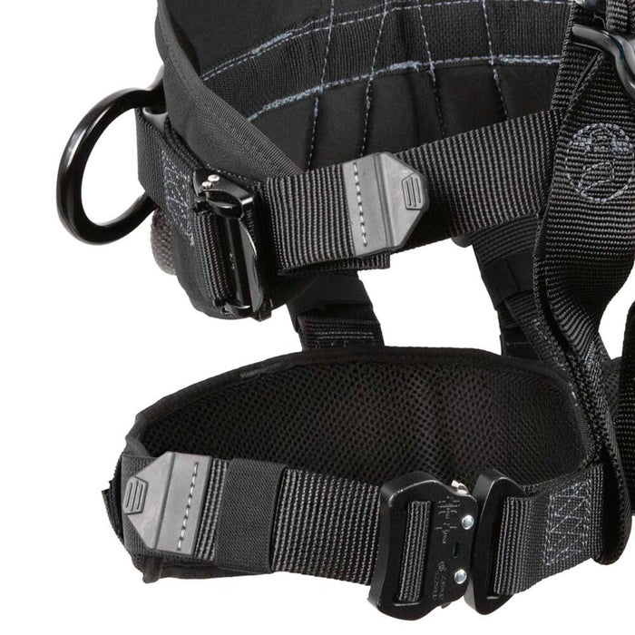 Wind & Tower Harness: 5D, Removable Seat, QC Legs