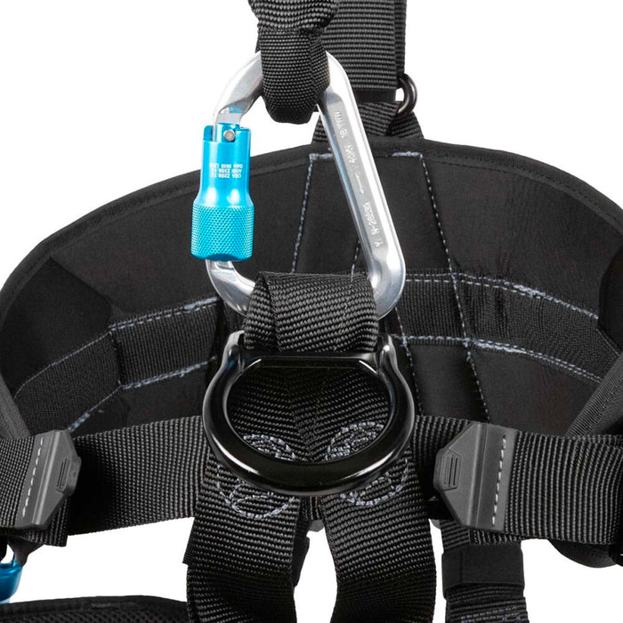 Wind & Tower Harness: 5D, Removable Seat, QC Legs