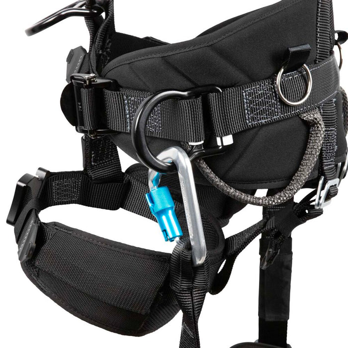 Wind & Tower Harness: 5D, Removable Seat, QC Legs