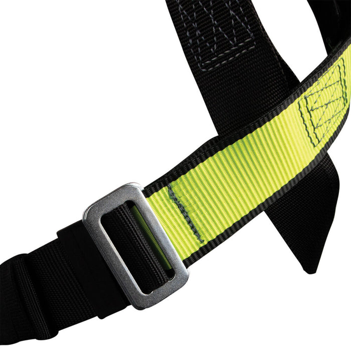 PRO No-Tangle Single D-Ring Harness with Pass through Leg Buckles