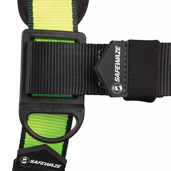 PRO No-Tangle Three D-Ring Harness w/Pass through Leg Buckles & Side Positioning D-Rings