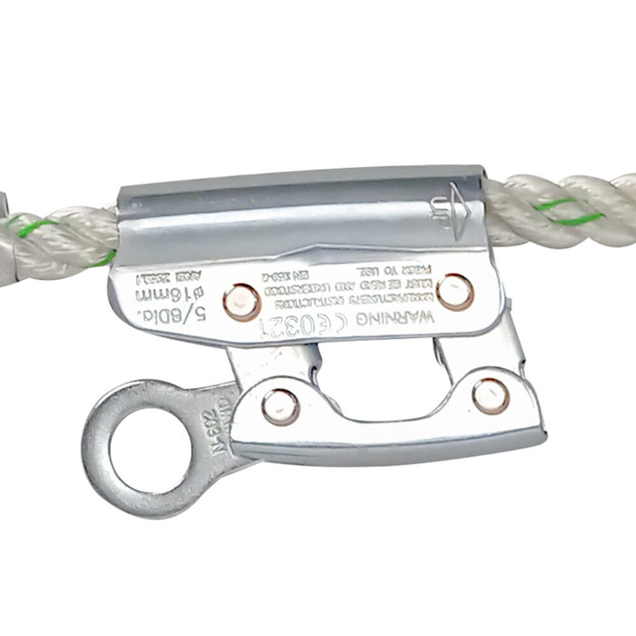 6′ Rope Positioning Assembly: Rope Ascender, Snap Hook