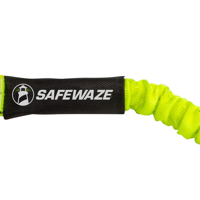 PRO 6′ Stretch Internal Energy Absorbing Lanyard: Aluminum Snap Hook