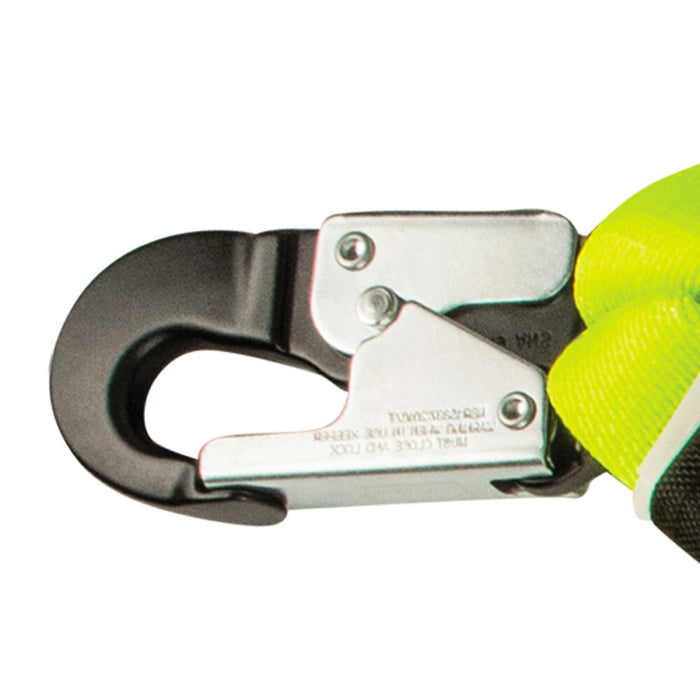 PRO 6' Stretch Internal Energy Absorbing Lanyard: Dual Leg