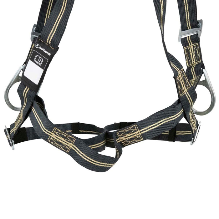 Welding Full Body Harness: Dorsal D-ring, Aramid Web, Mating Buckle Chest & Legs