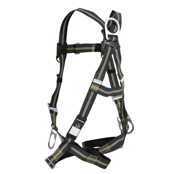 Welding Full Body Harness: Dorsal D-ring, Aramid Web, Mating Buckle Chest & Legs