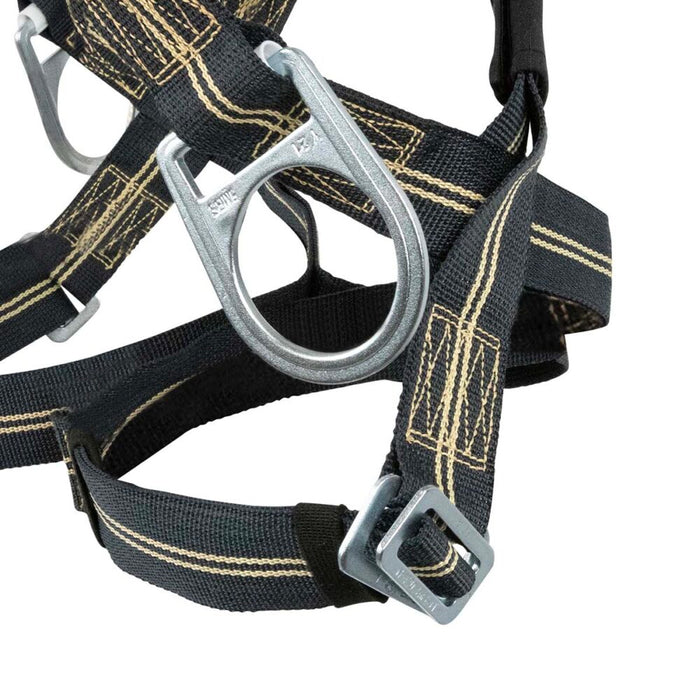 Welding Full Body Harness: Dorsal D-ring, Side Positioning D-rings, Aramid Web, Mating Buckle Chest & Legs