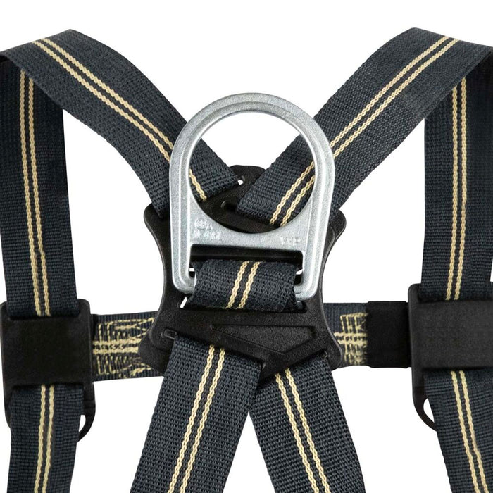 Welding Full Body Harness: Dorsal D-ring, Side Positioning D-rings, Aramid Web, Mating Buckle Chest & Legs