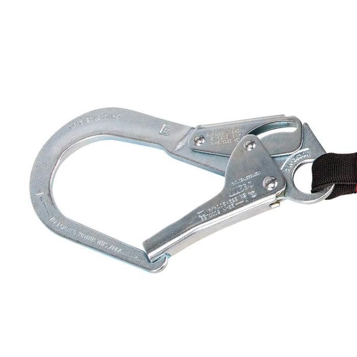 PRO+ 6’ Energy Absorbing Welding Lanyard w/ Rebar Hooks