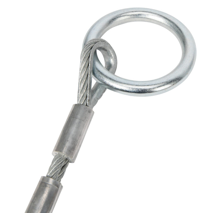 Cable Choker Extender with Pass Through O-Rings & Snap Hook